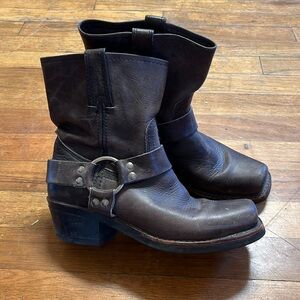 Frye short harness boot made in USA size 6.5 women’s